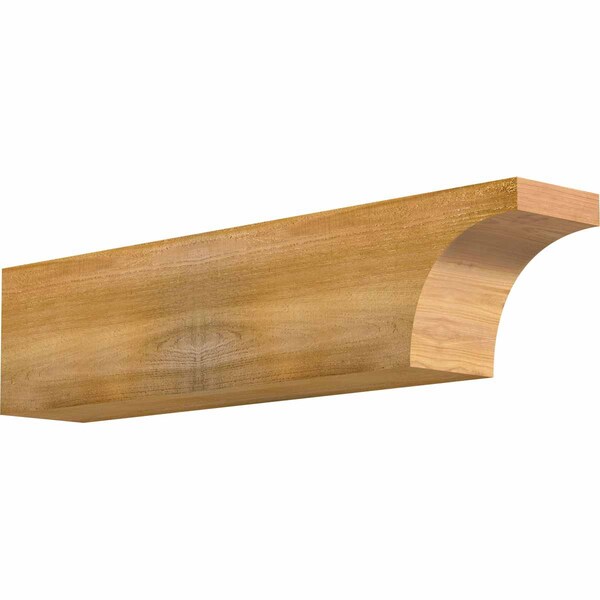 Ekena Millwork Huntington Rough Sawn Rafter Tail, Western Red Cedar, 6"W x 8"H x 36"L RFT06X08X36HUN00RWR - main